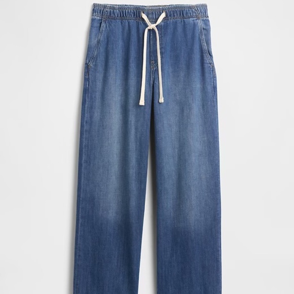 High Rise Easy Wide-Leg Jeans - Picture 1 of 1
